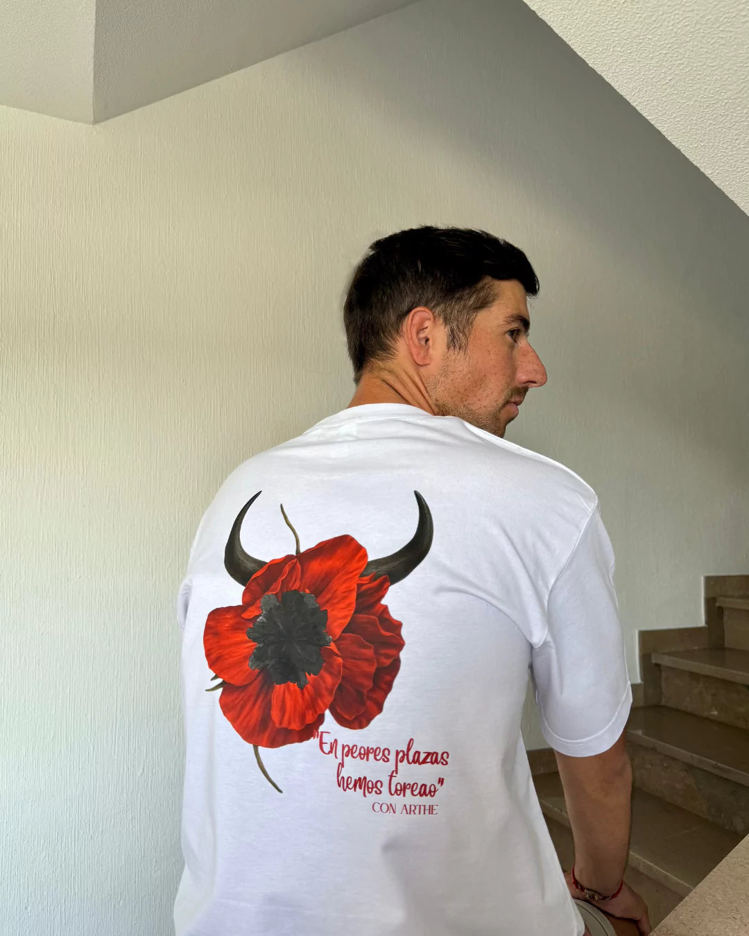 CAMISETA "REMEDIOS" BLANCA OVERSIZE UNISEX