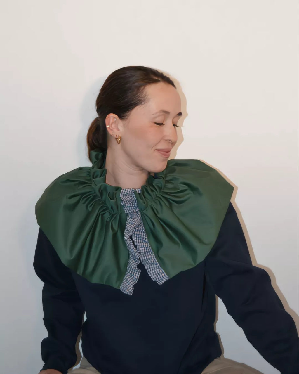 SUDADERA CUELLO FRUNCIDO "ROCÍO"