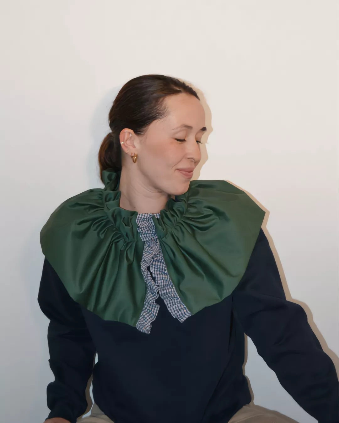 SUDADERA CUELLO FRUNCIDO "ROCÍO"