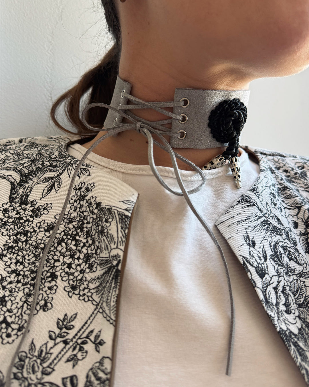 CHOCKER "TORERO" ANTELINA ORO/PLATA