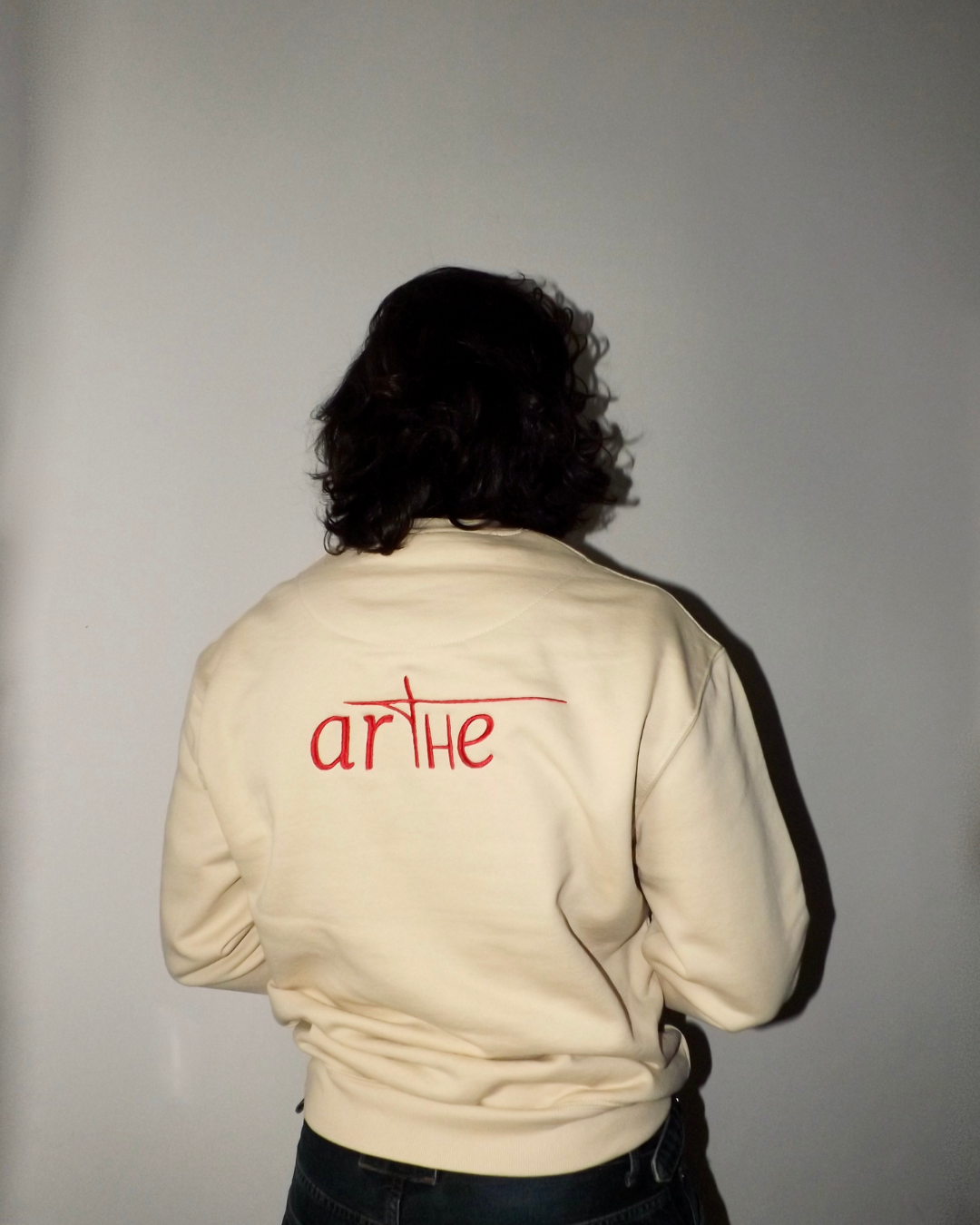 SUDADERA "ICON" BEIGE UNISEX