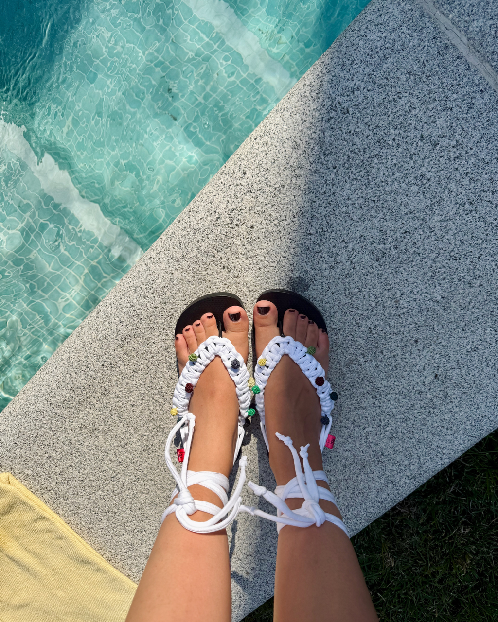 CHANCLAS MACRAMÉ "ESPARTERA"