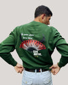 SUDADERA "REMEDIOS" UNISEX VERDE