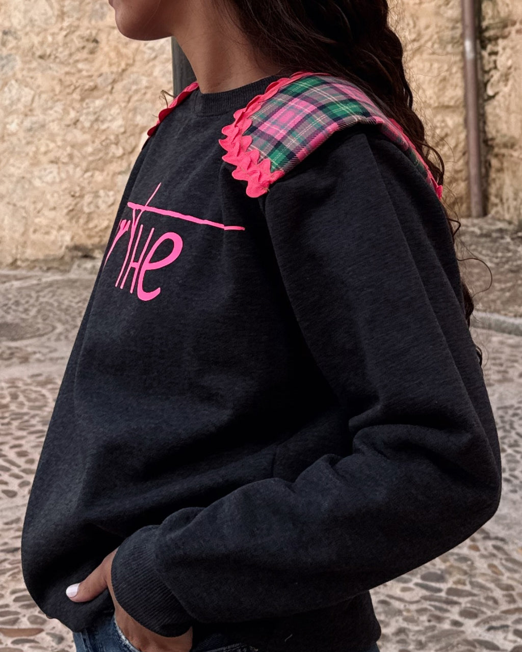 SUDADERA "SOLERA" GRIS