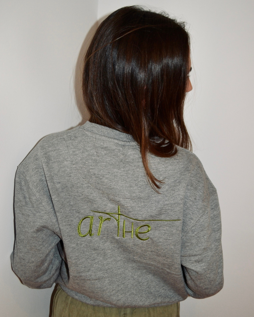 SUDADERA " ICON" GRIS UNISEX