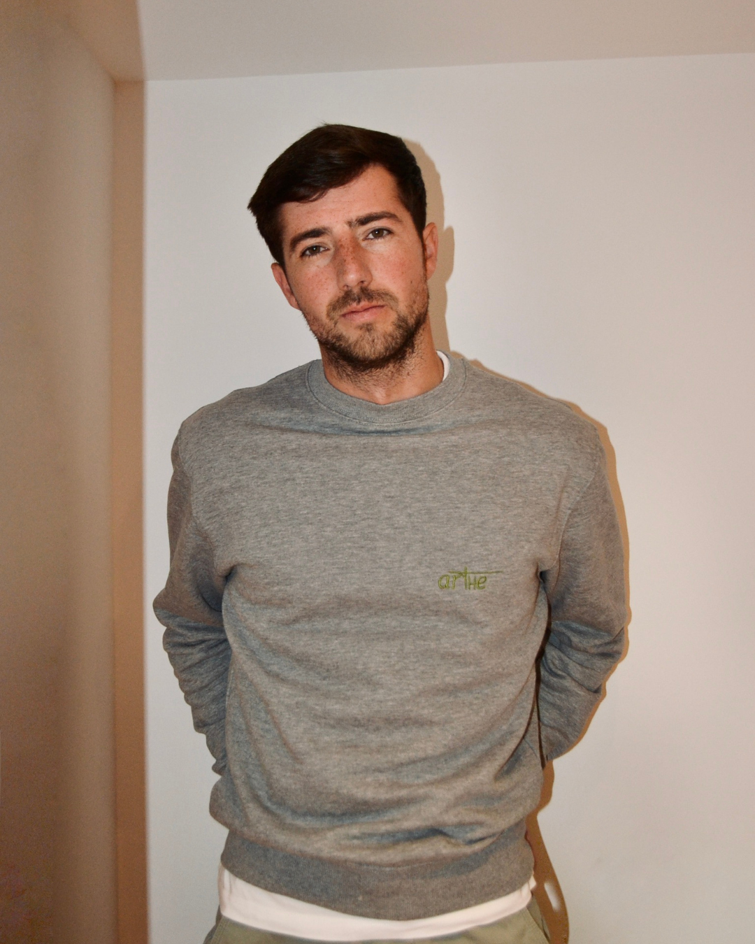 SUDADERA " ICON" GRIS UNISEX