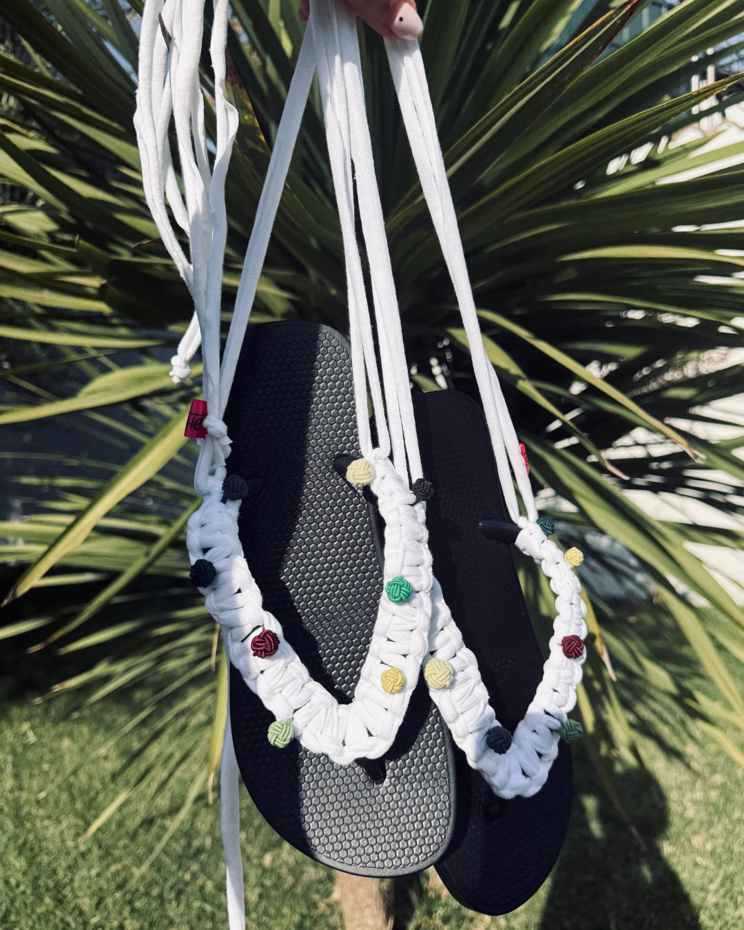 CHANCLAS MACRAMÉ "ESPARTERA"