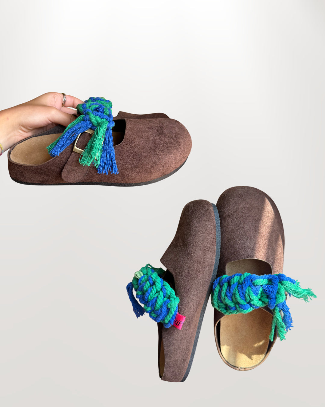 ZUECOS MACRAMÉ "MARÍA"