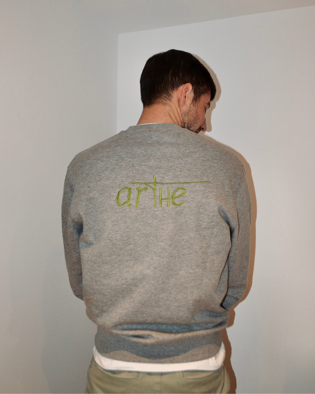 SUDADERA " ICON" GRIS UNISEX