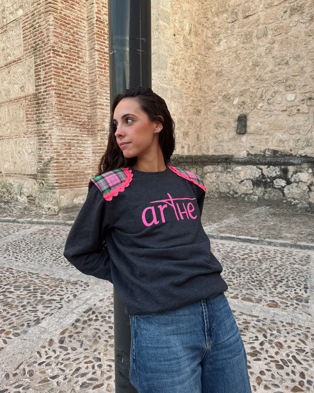 SUDADERA "SOLERA" GRIS
