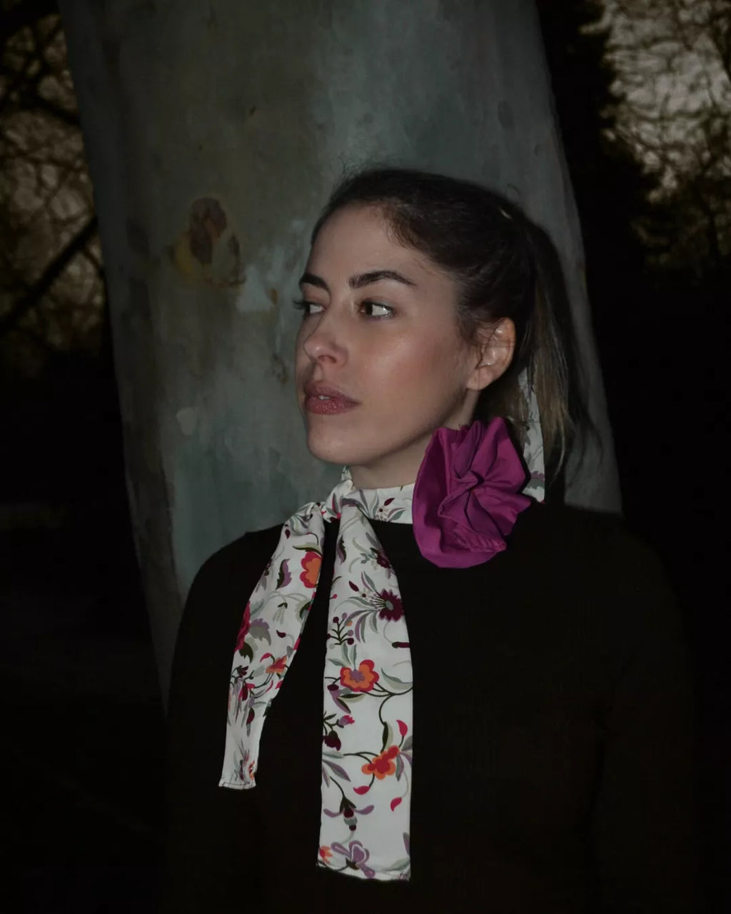 CHOCKER FLORAL "MAESTRÍA"