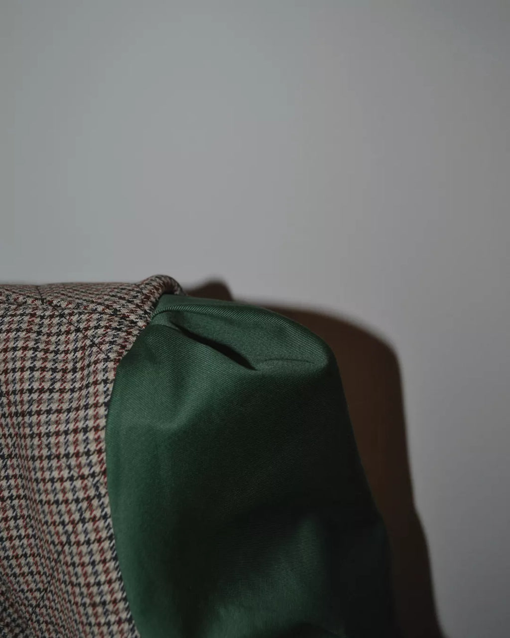 CHAQUETA CROPPED PATA DE GALLLO "ROCÍO"