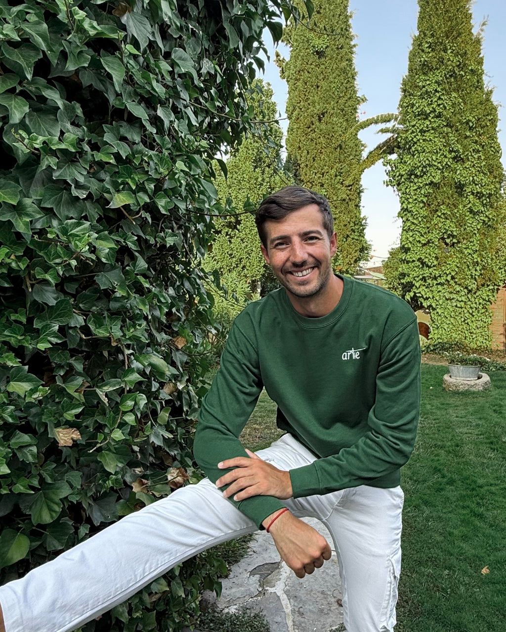 SUDADERA "REMEDIOS" UNISEX VERDE