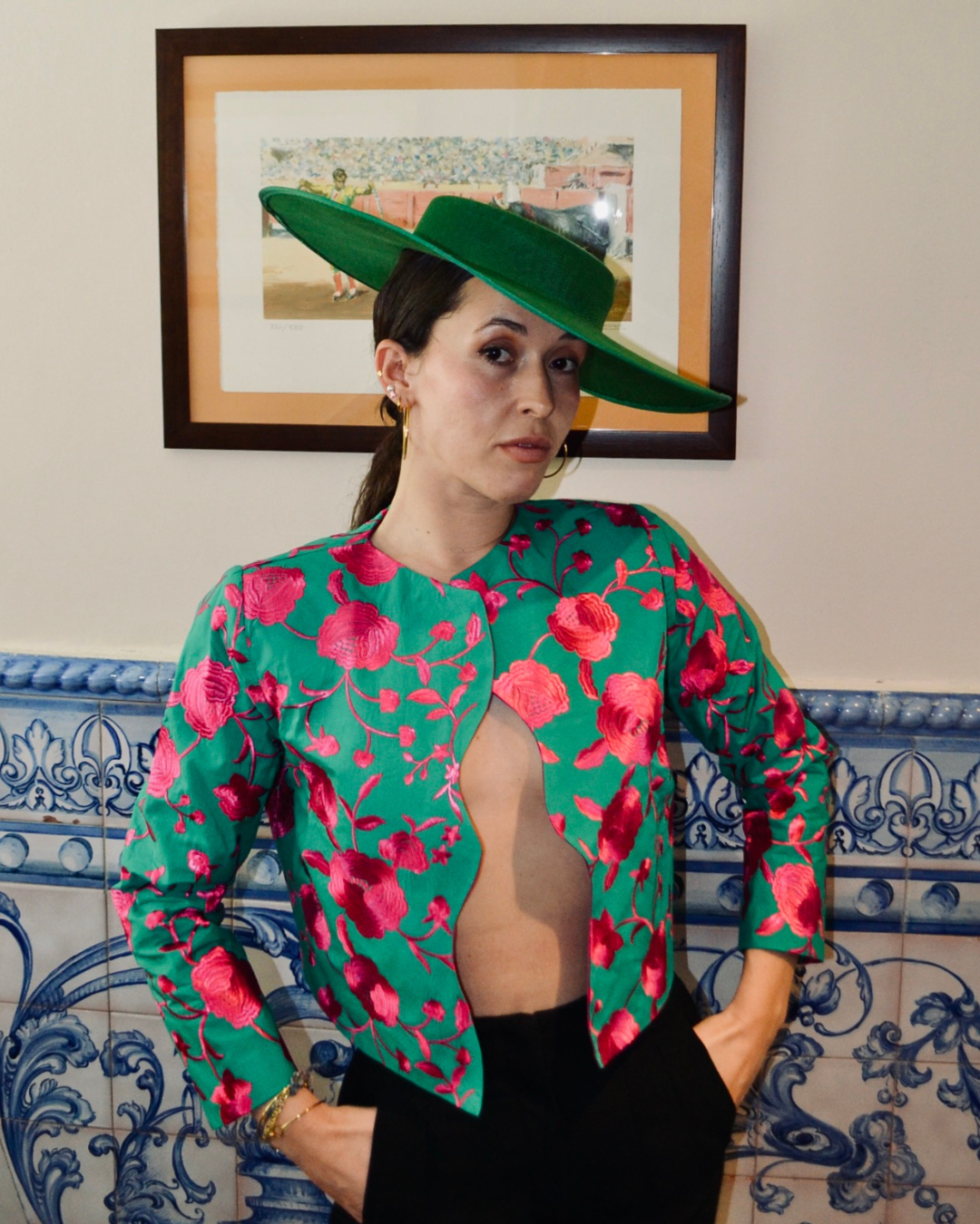 TORERA BORDADO MANTÓN "AL COMPÁS"