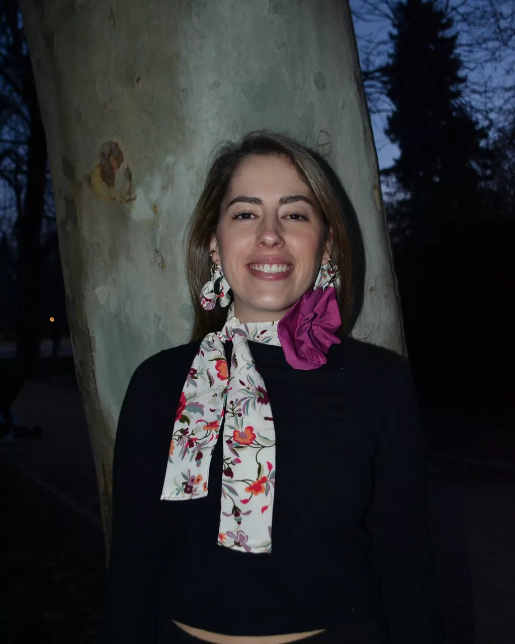 CHOCKER FLORAL "MAESTRÍA"