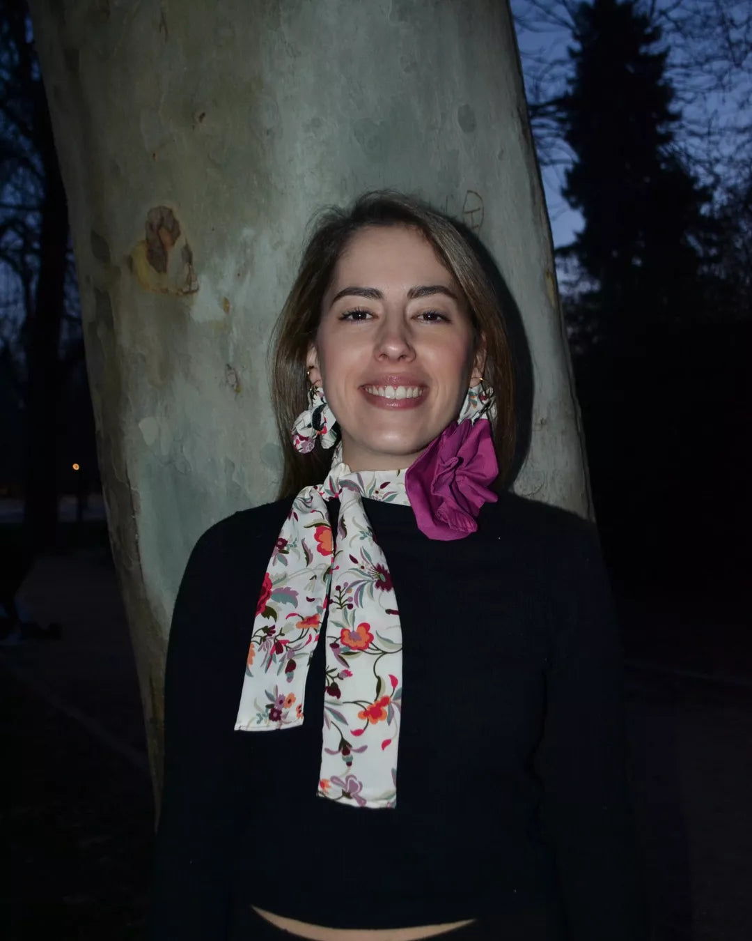 CHOCKER FLORAL "MAESTRÍA"