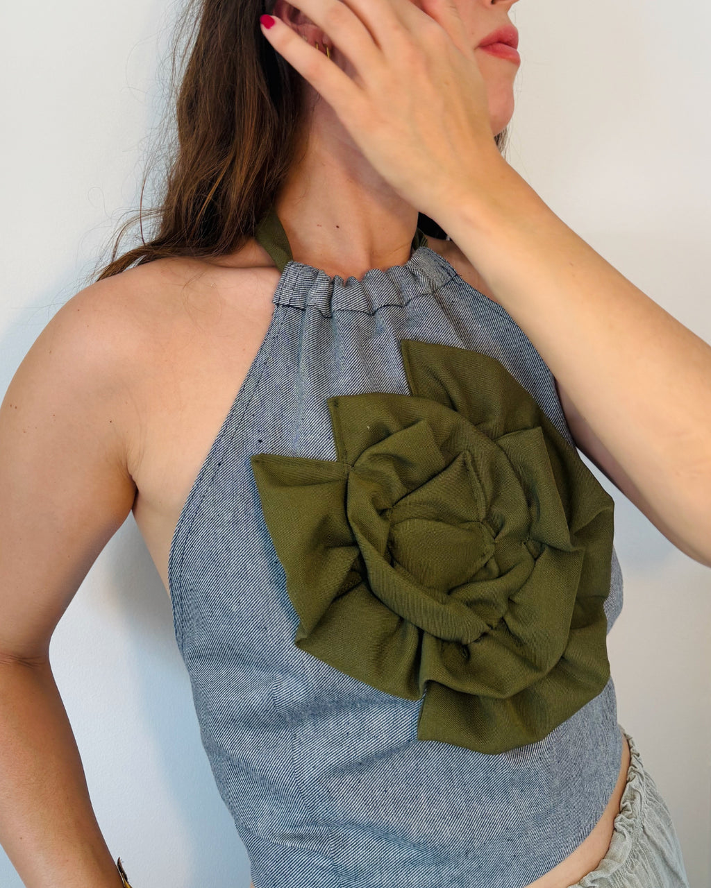 TOP HALTER "BABETTA"/2