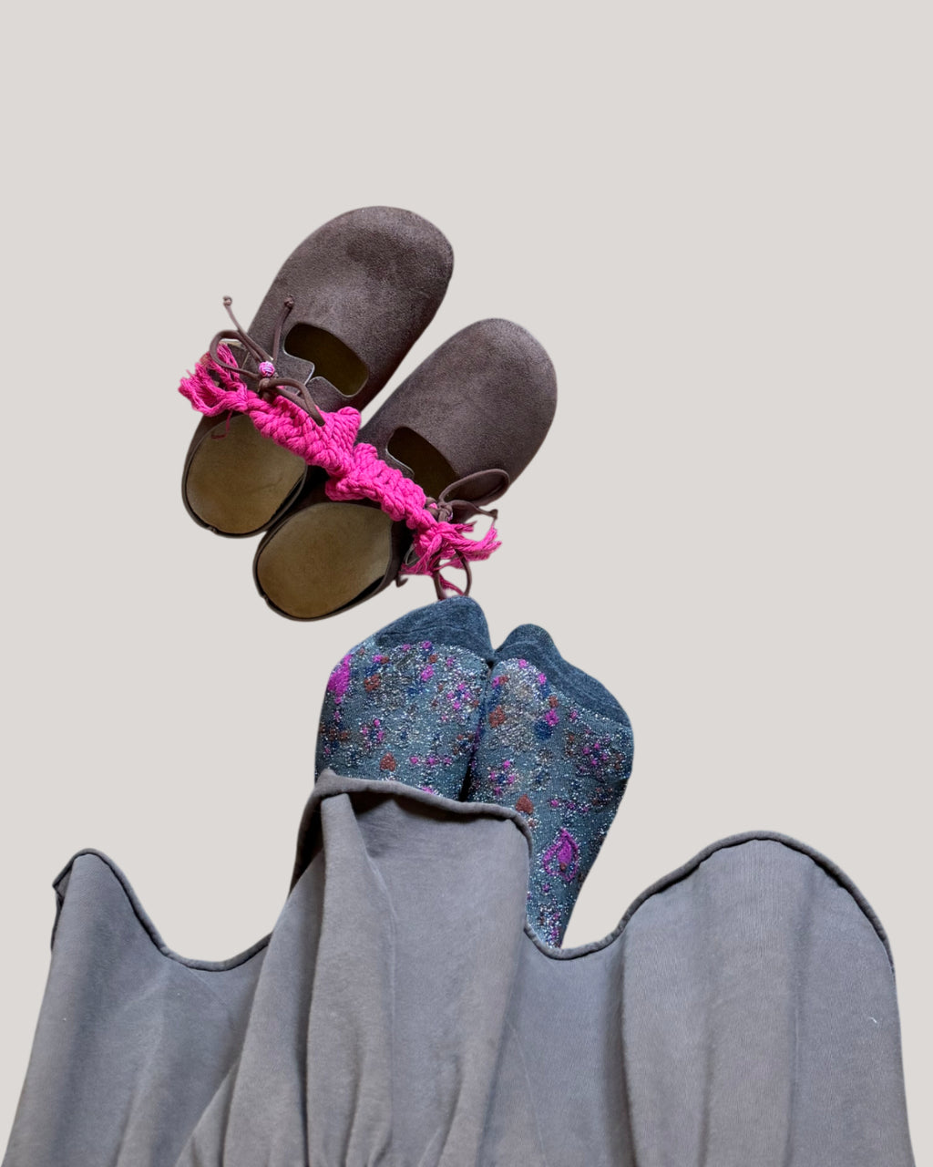 ZUECOS MACRAMÉ "CASILDA"