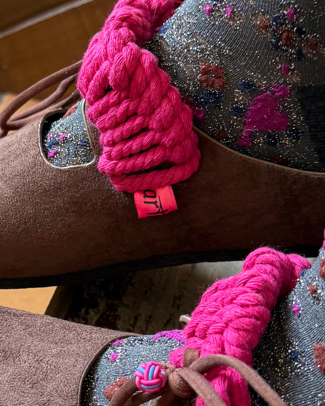 ZUECOS MACRAMÉ "CASILDA"