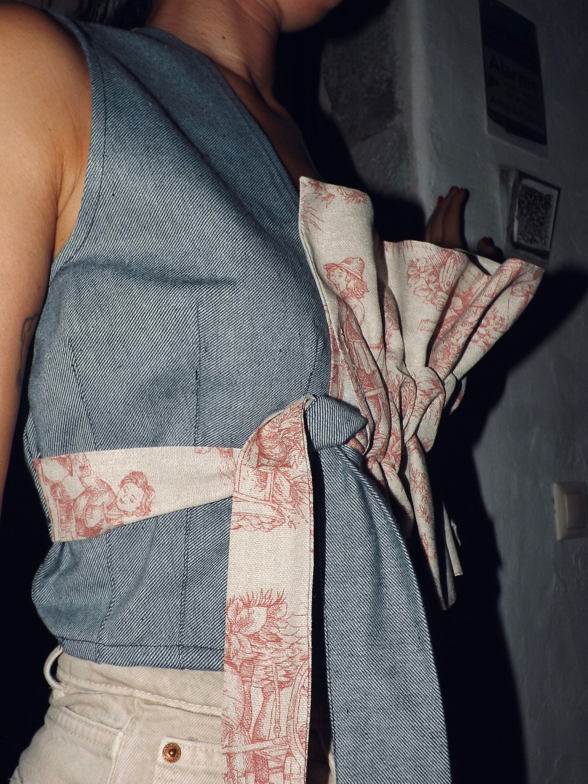 CUERPO VAQUERO/ TOILE DE JOUY "ELISABETTE"