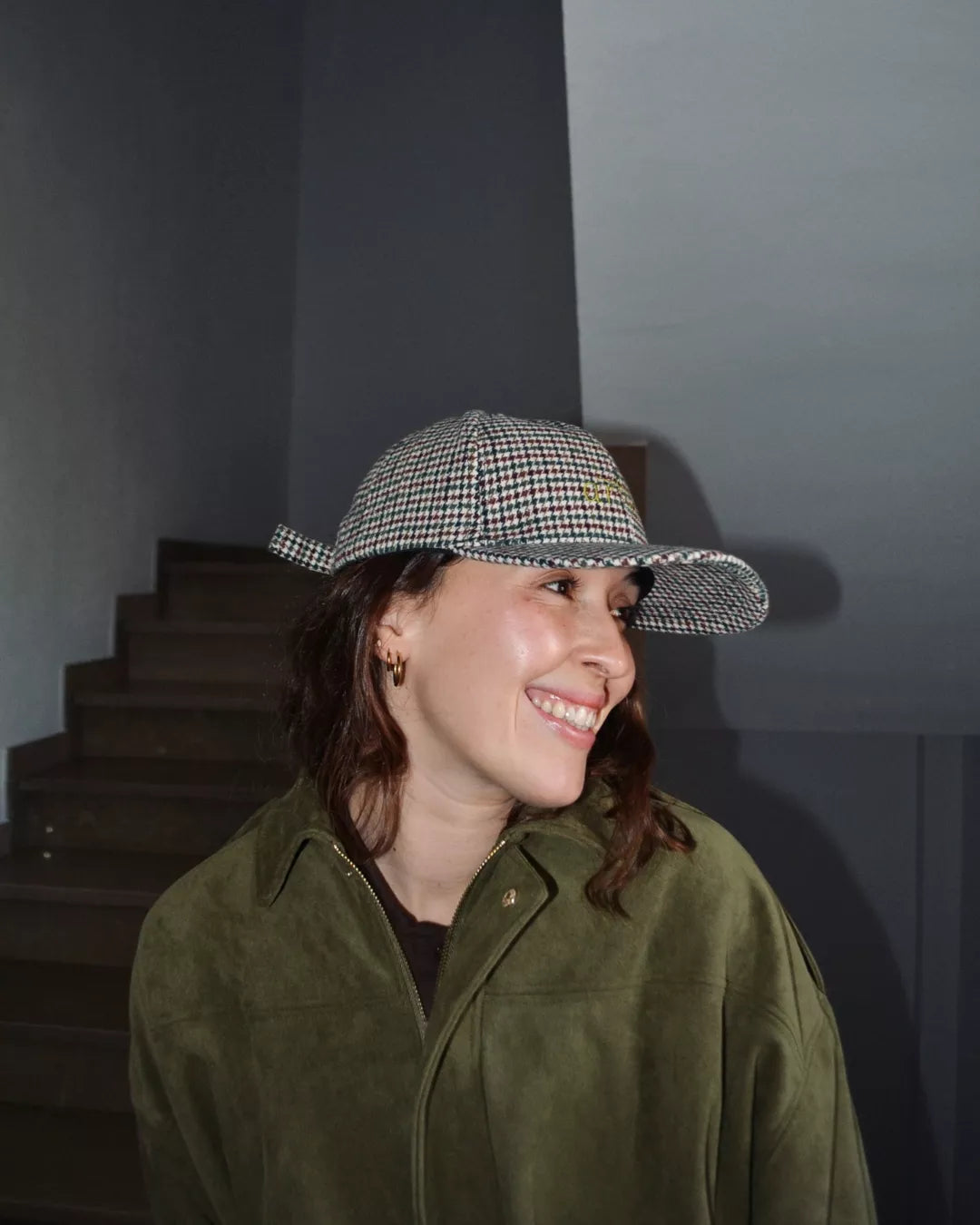 GORRA "ANTICUARIO" CUADROS