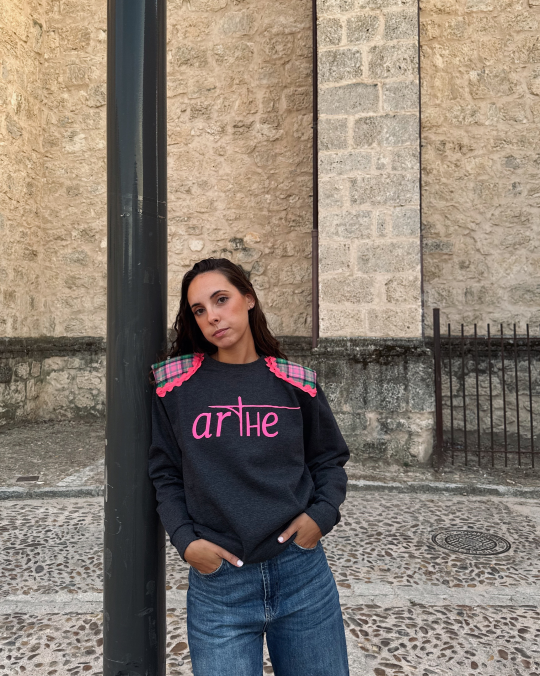 SUDADERA "SOLERA" GRIS