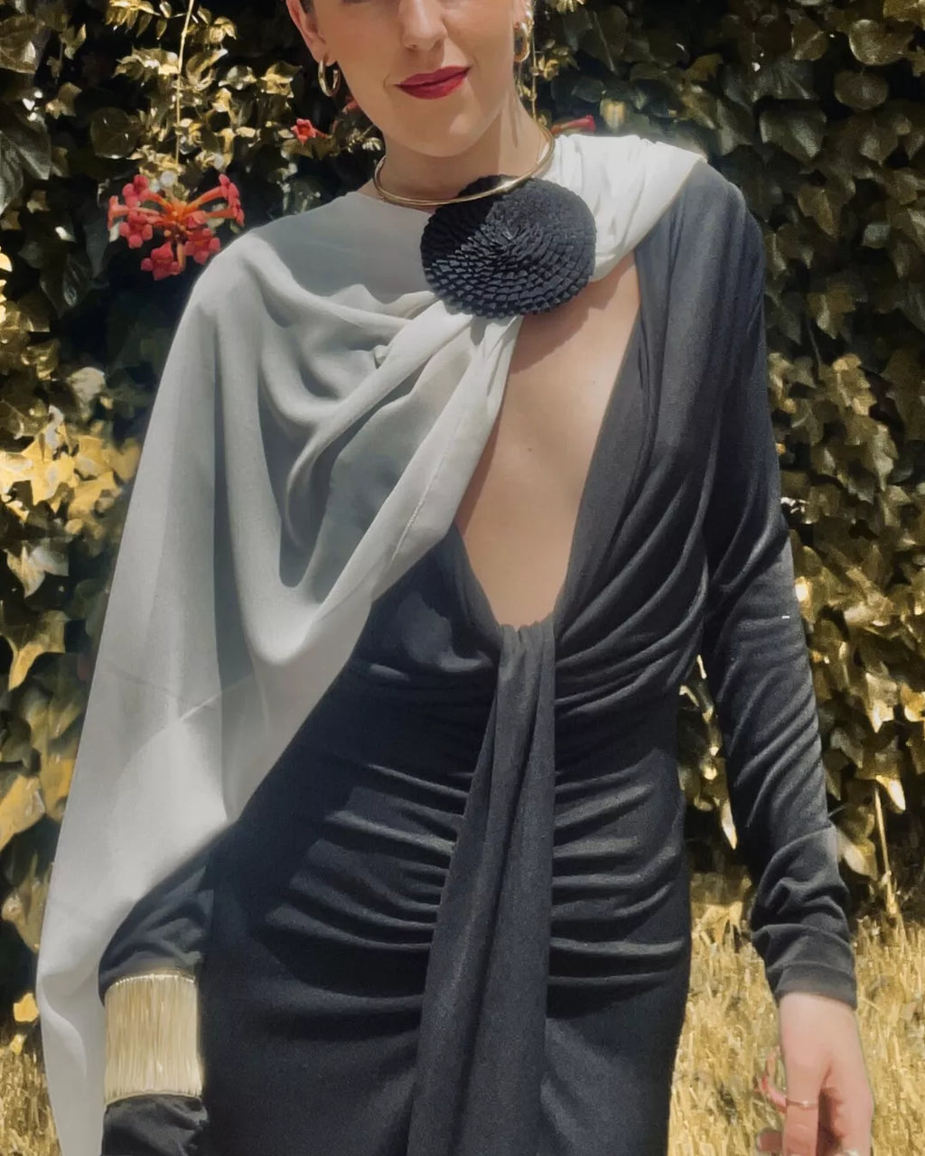 CAPA FLOR CENTRAL “ANA” BLANCA