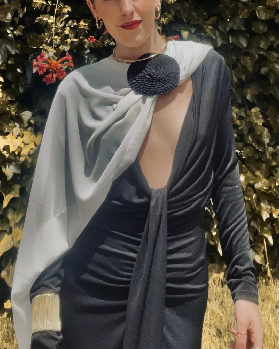 CAPA FLOR CENTRAL “ANA” BLANCA