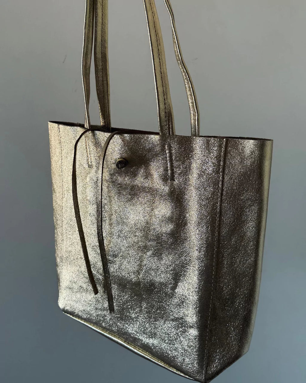 BOLSO "ICON" PIEL ORO