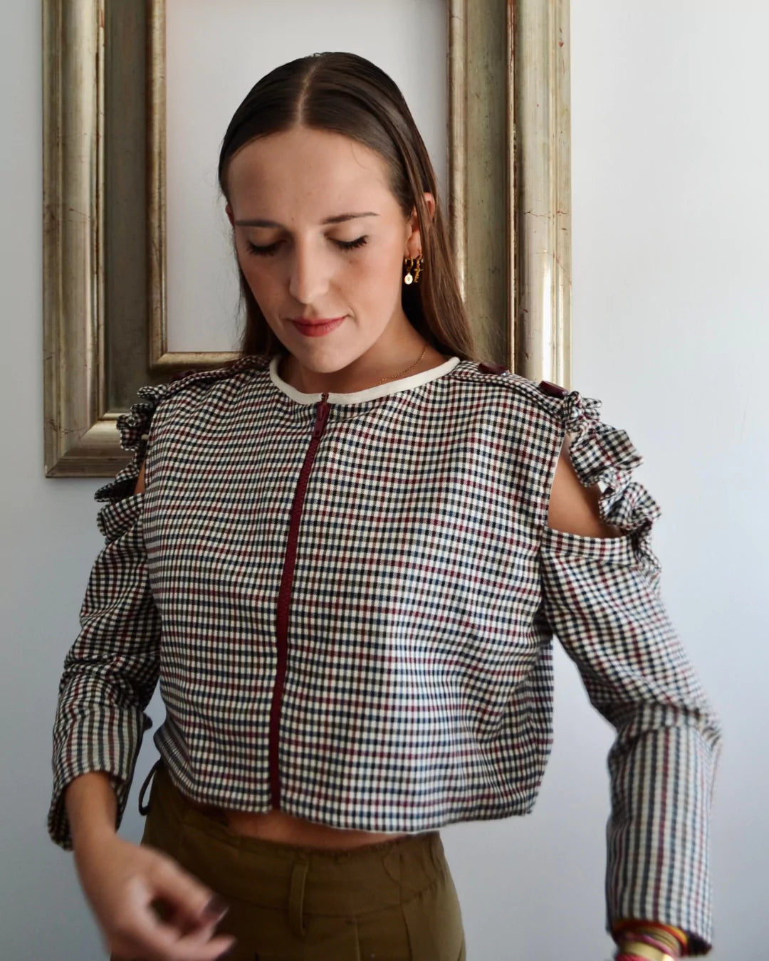 SOBRECAMISA HOMBRO DESCUBIERTO "GRACIELA"