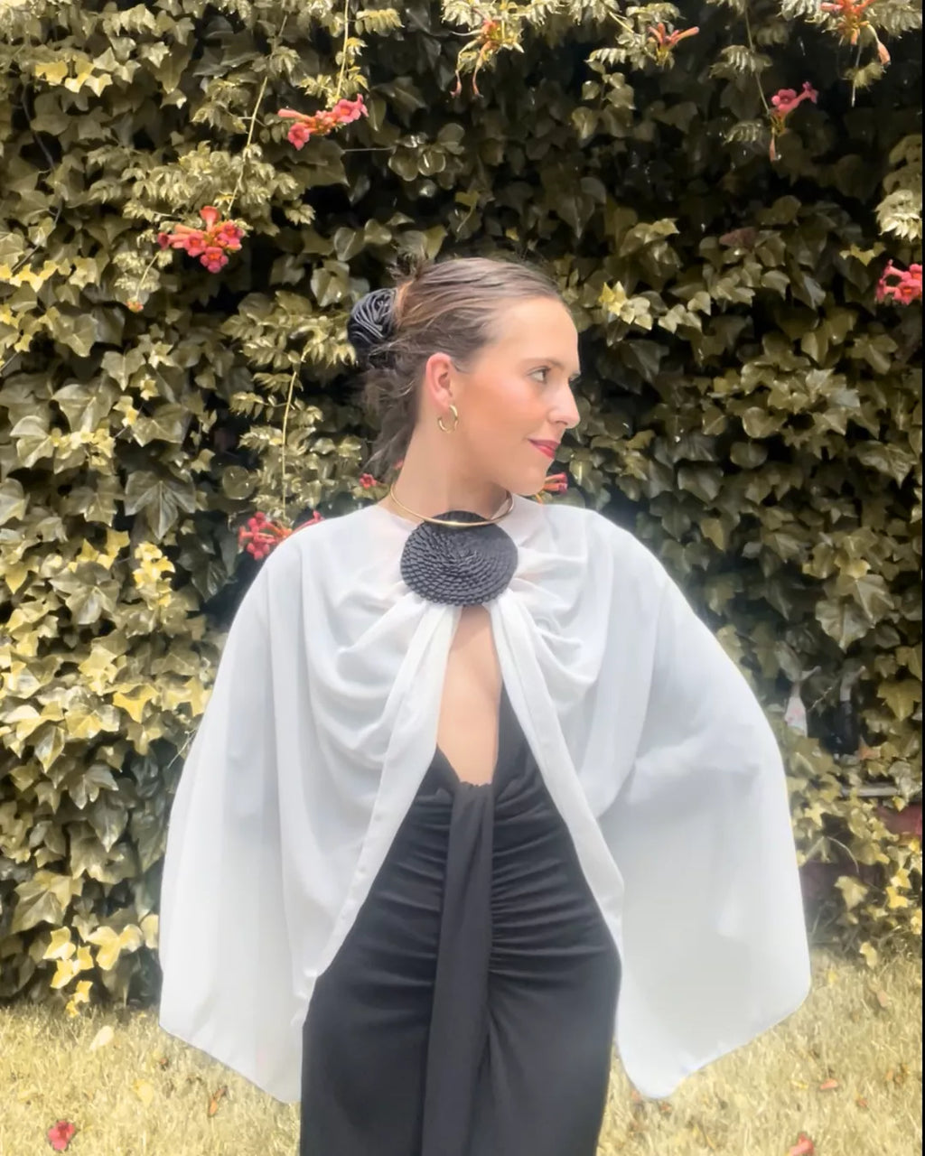 CAPA FLOR CENTRAL “ANA” BLANCA