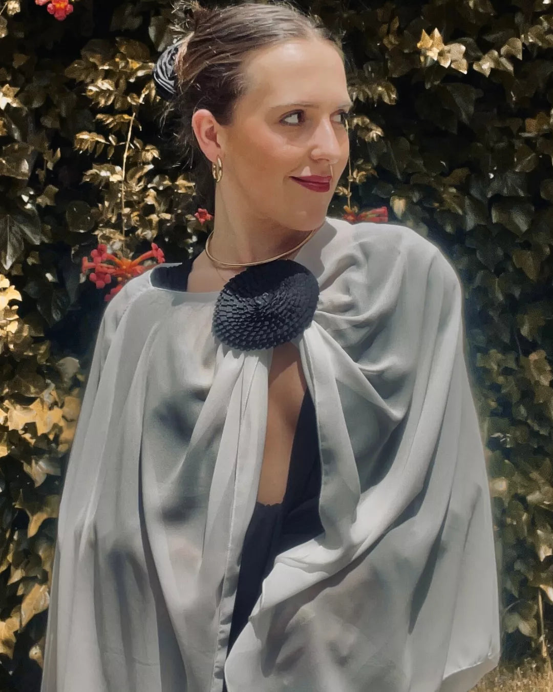 CAPA FLOR CENTRAL “ANA” BLANCA