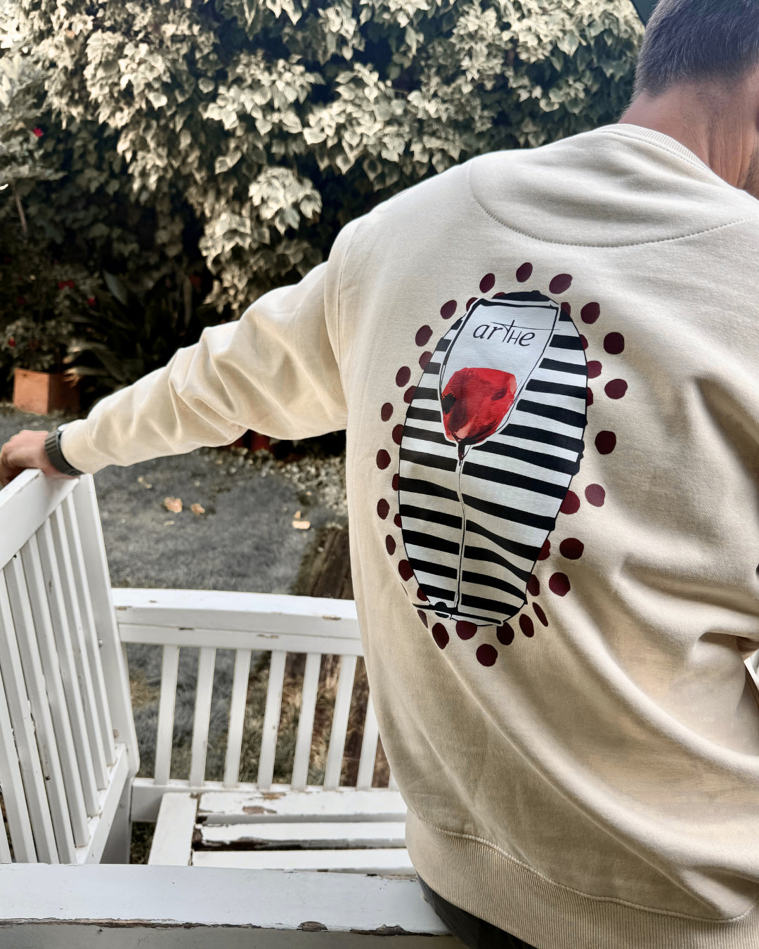 SUDADERA "EMILIO" UNISEX BEIGE