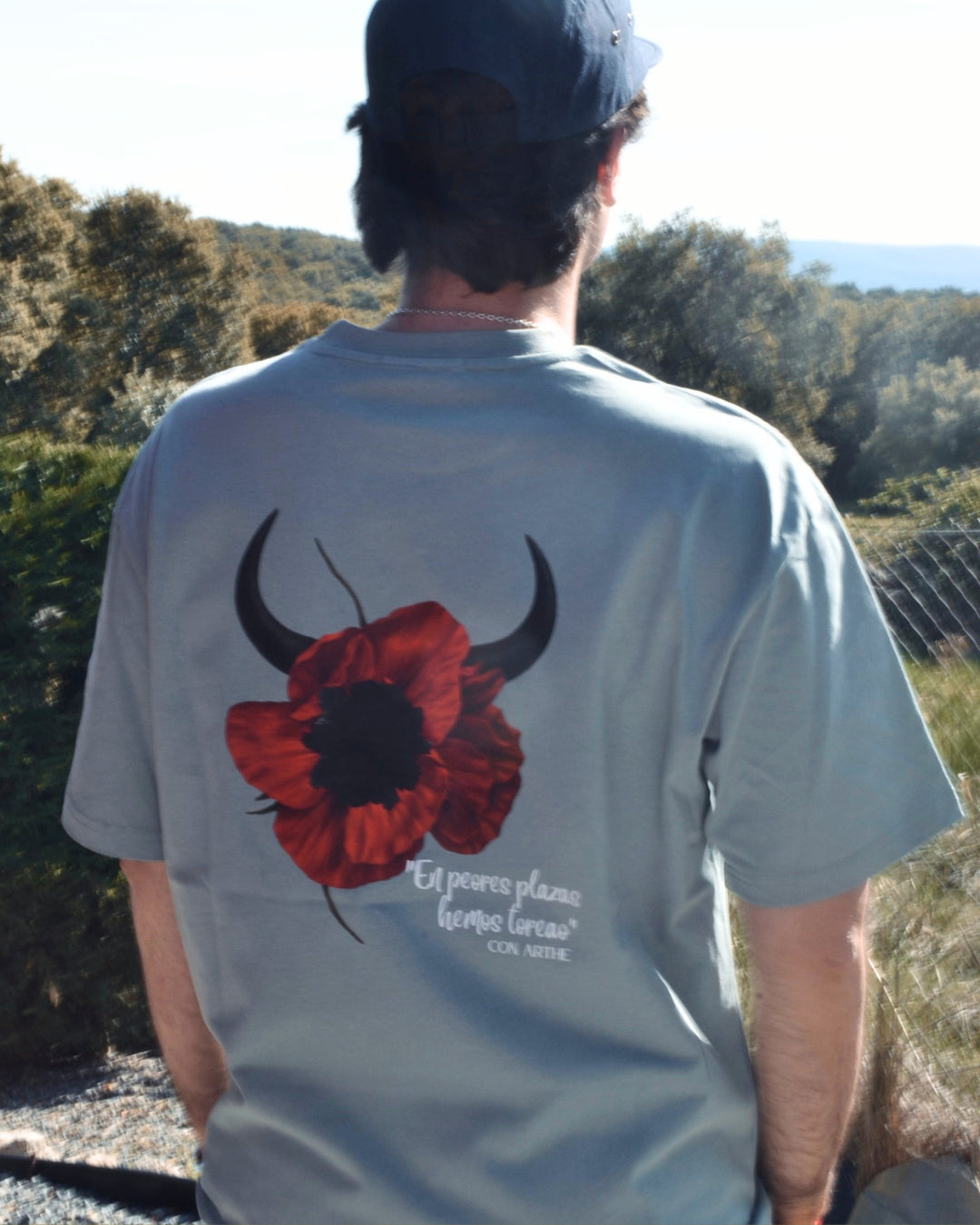 CAMISETA "REMEDIOS" VERDE UNISEX OVERSIZE