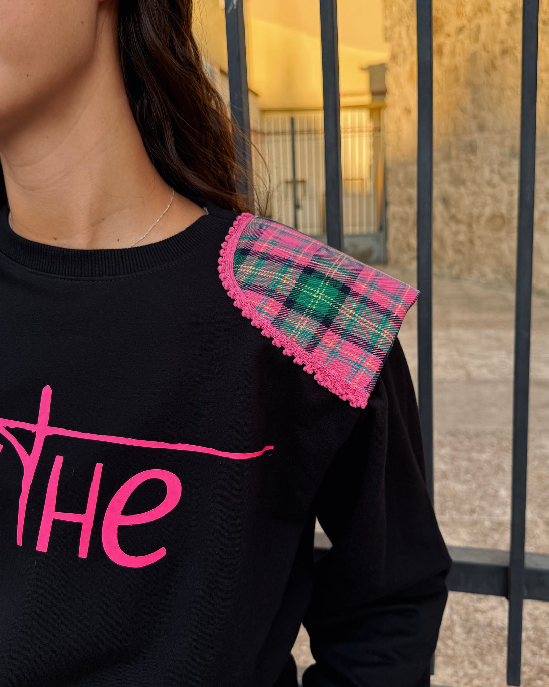 SUDADERA "SOLERA" NEGRA