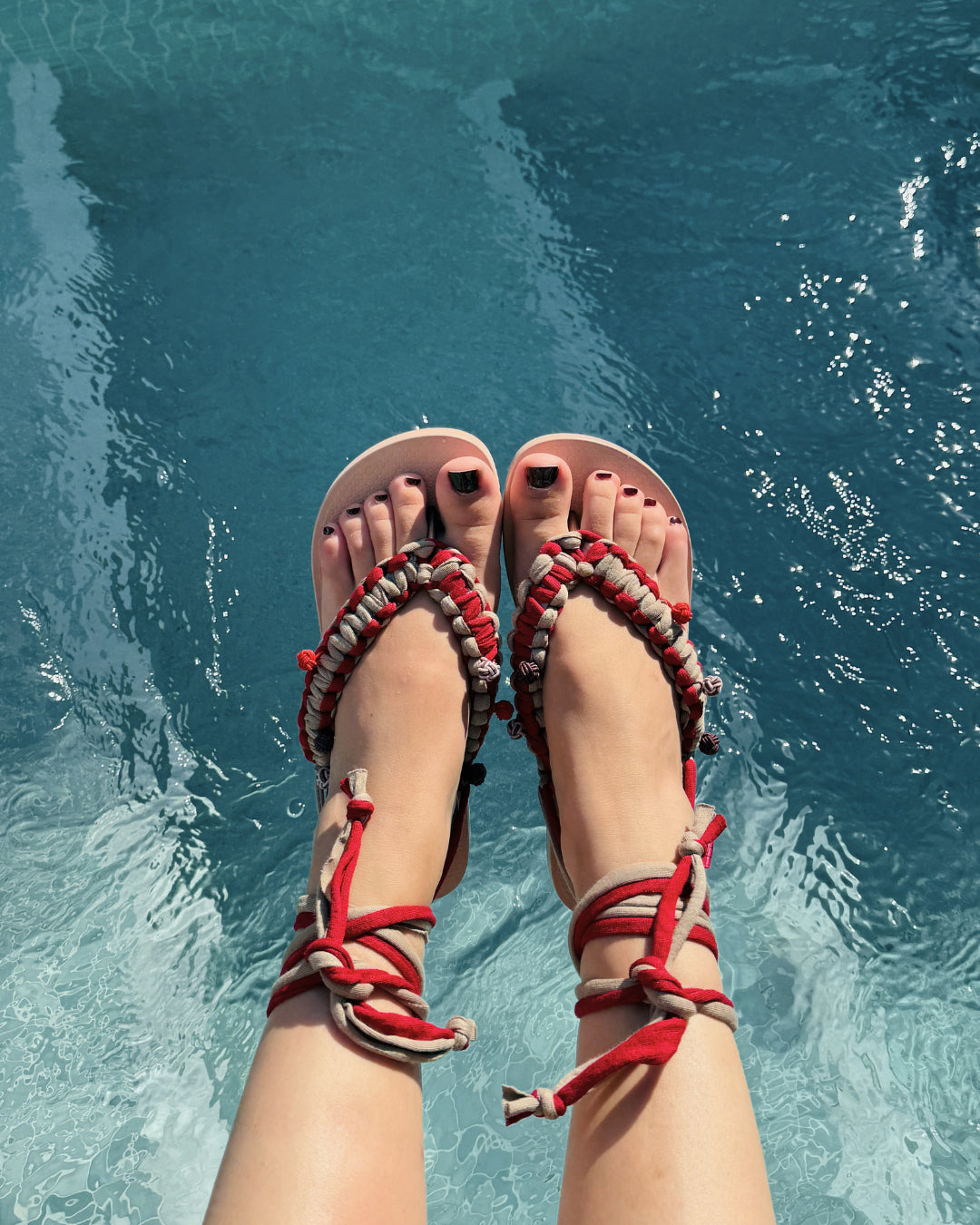 CHANCLAS MACRAMÉ "PONTÓN"
