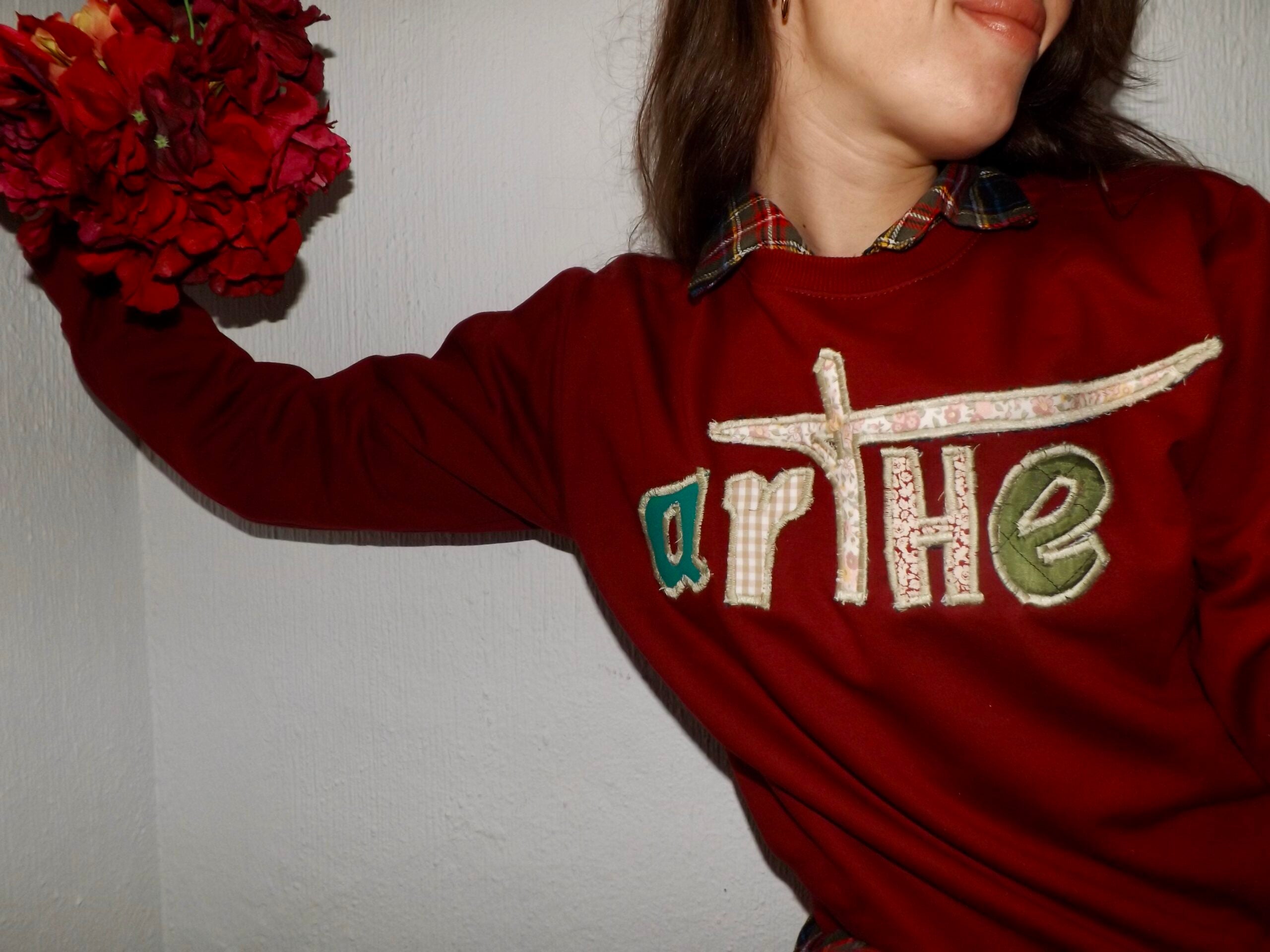 SUDADERA ICON GRANATE