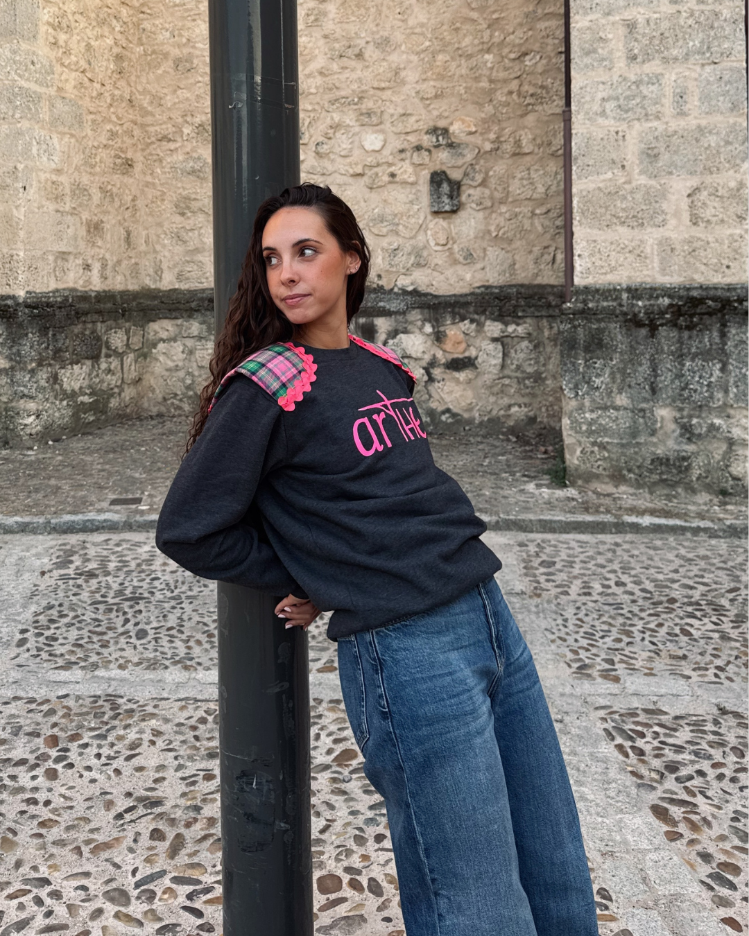 SUDADERA "SOLERA" GRIS