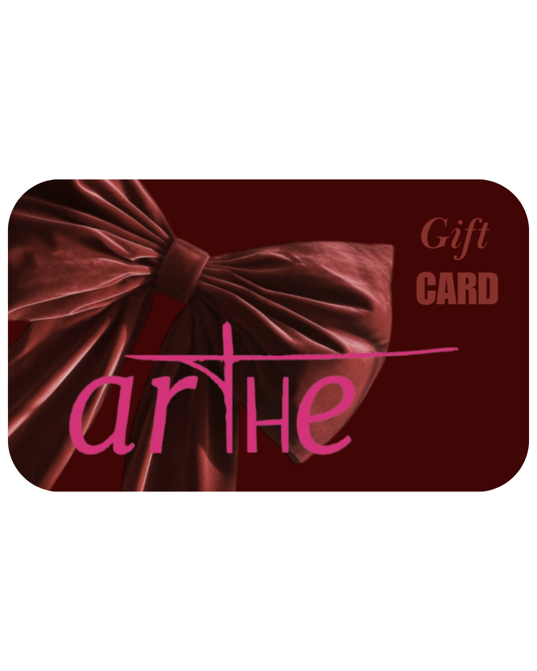 Tarjeta de regalo de ARTHE