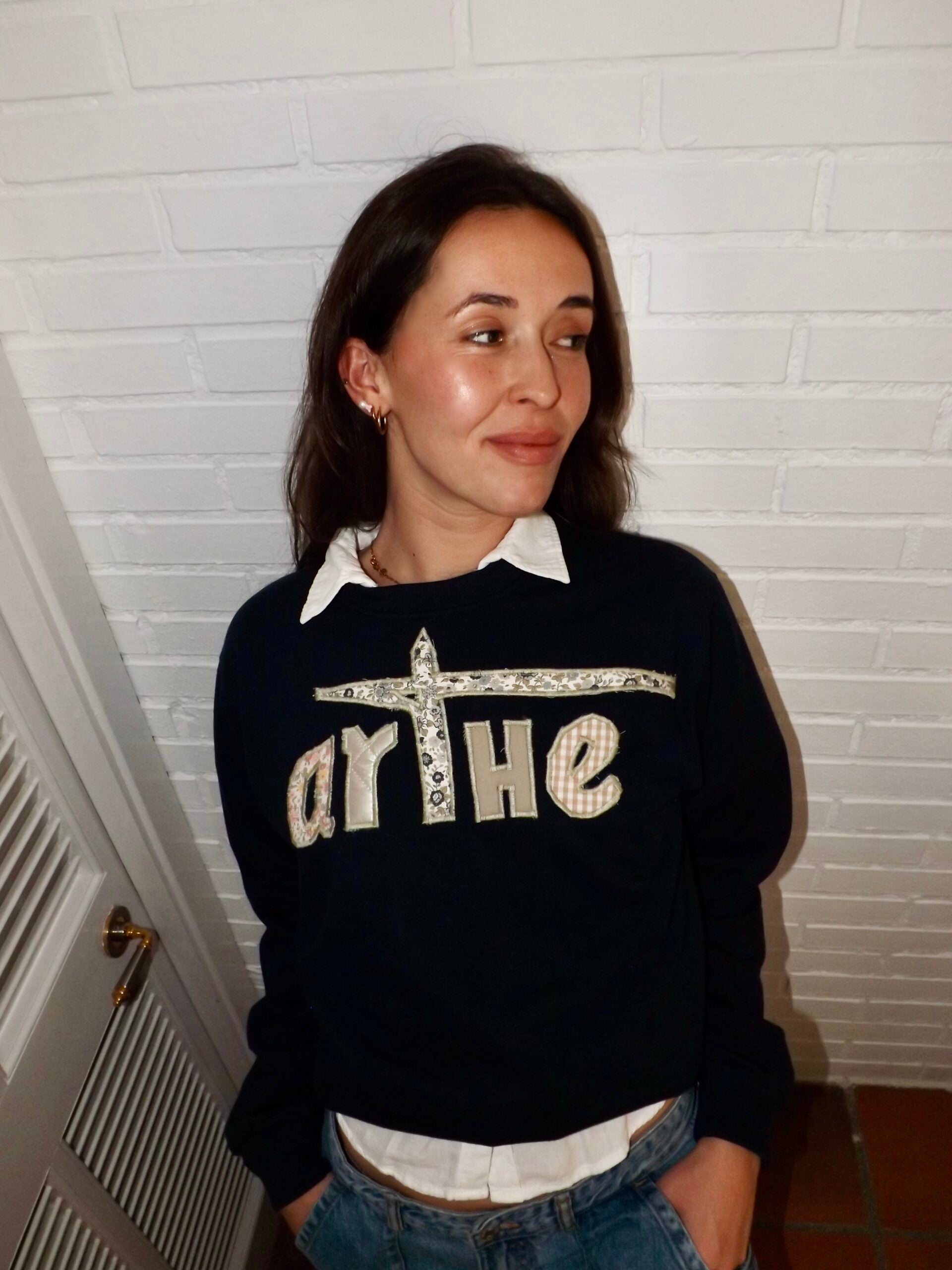 SUDADERA ICON MARINO