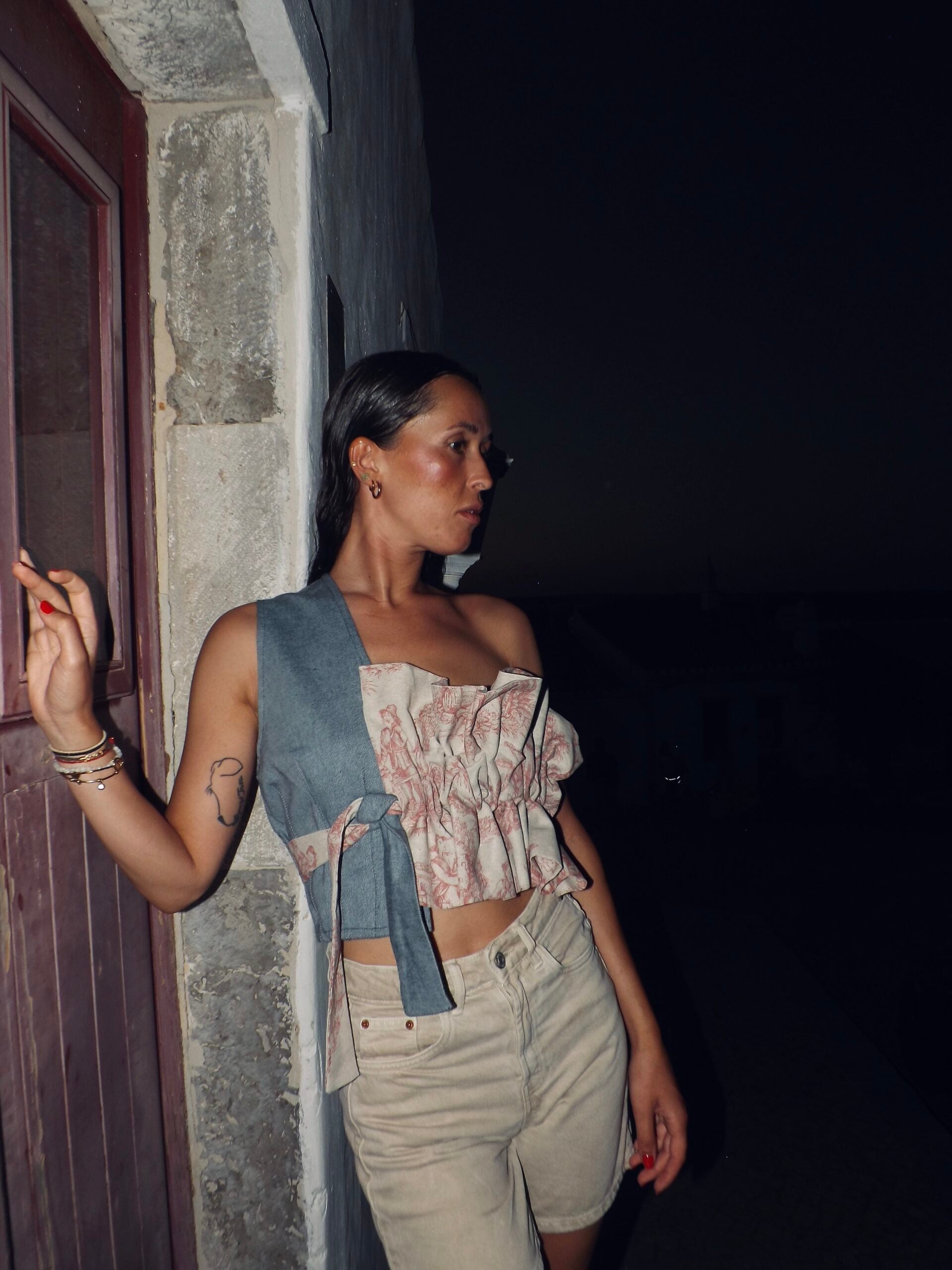 CUERPO VAQUERO/ TOILE DE JOUY "ELISABETTE"