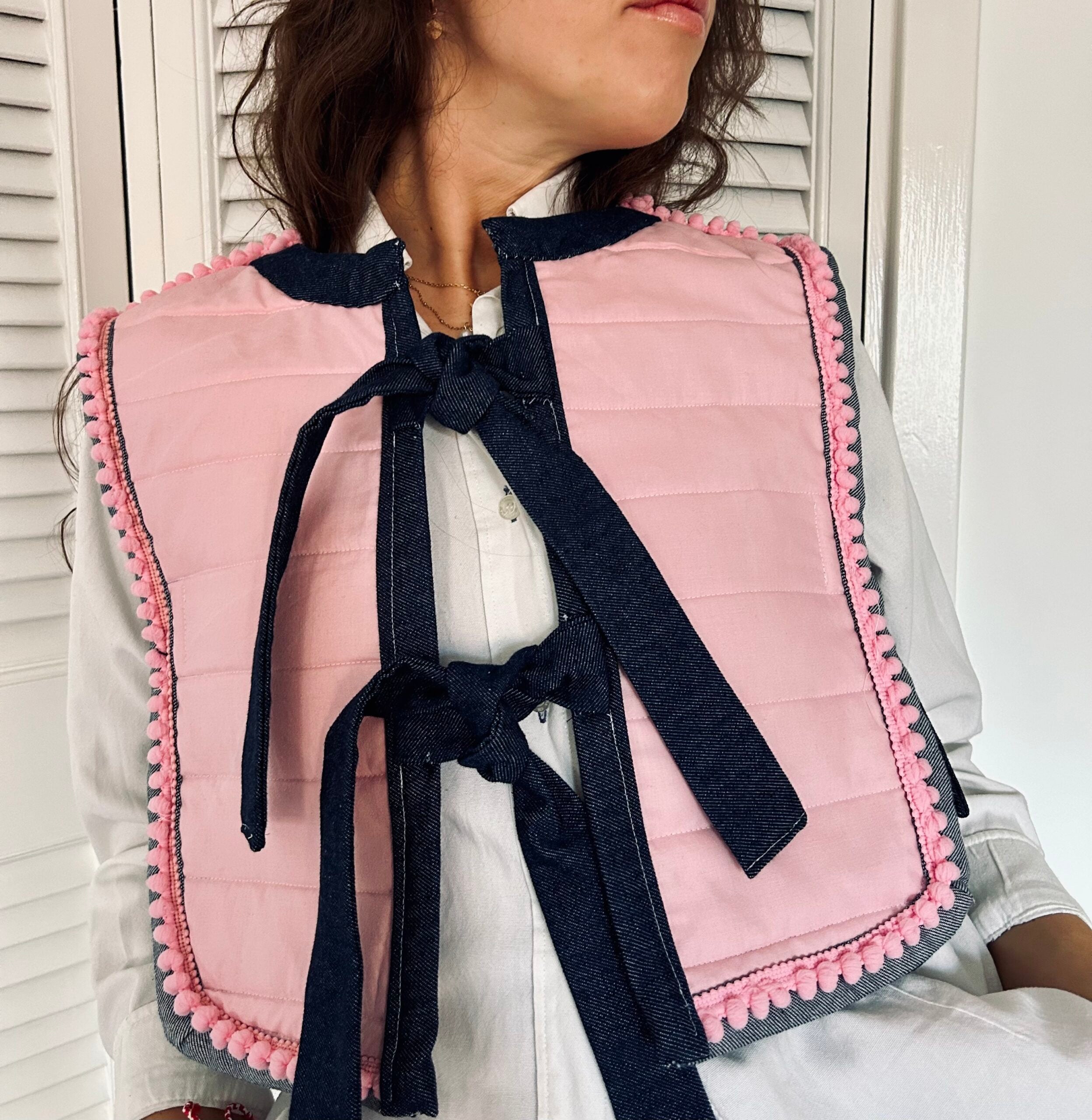 CHALECO "POR ELLAS" REVERSIBLE