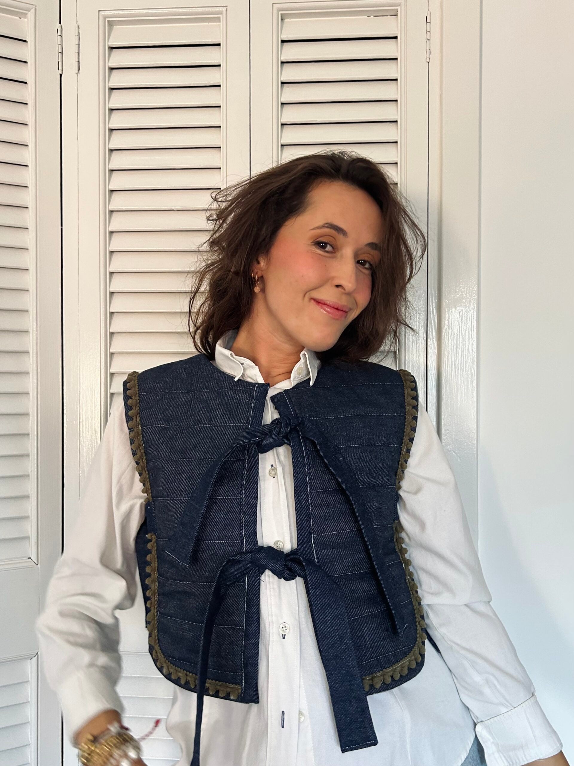 CHALECO "POR ELLAS" REVERSIBLE