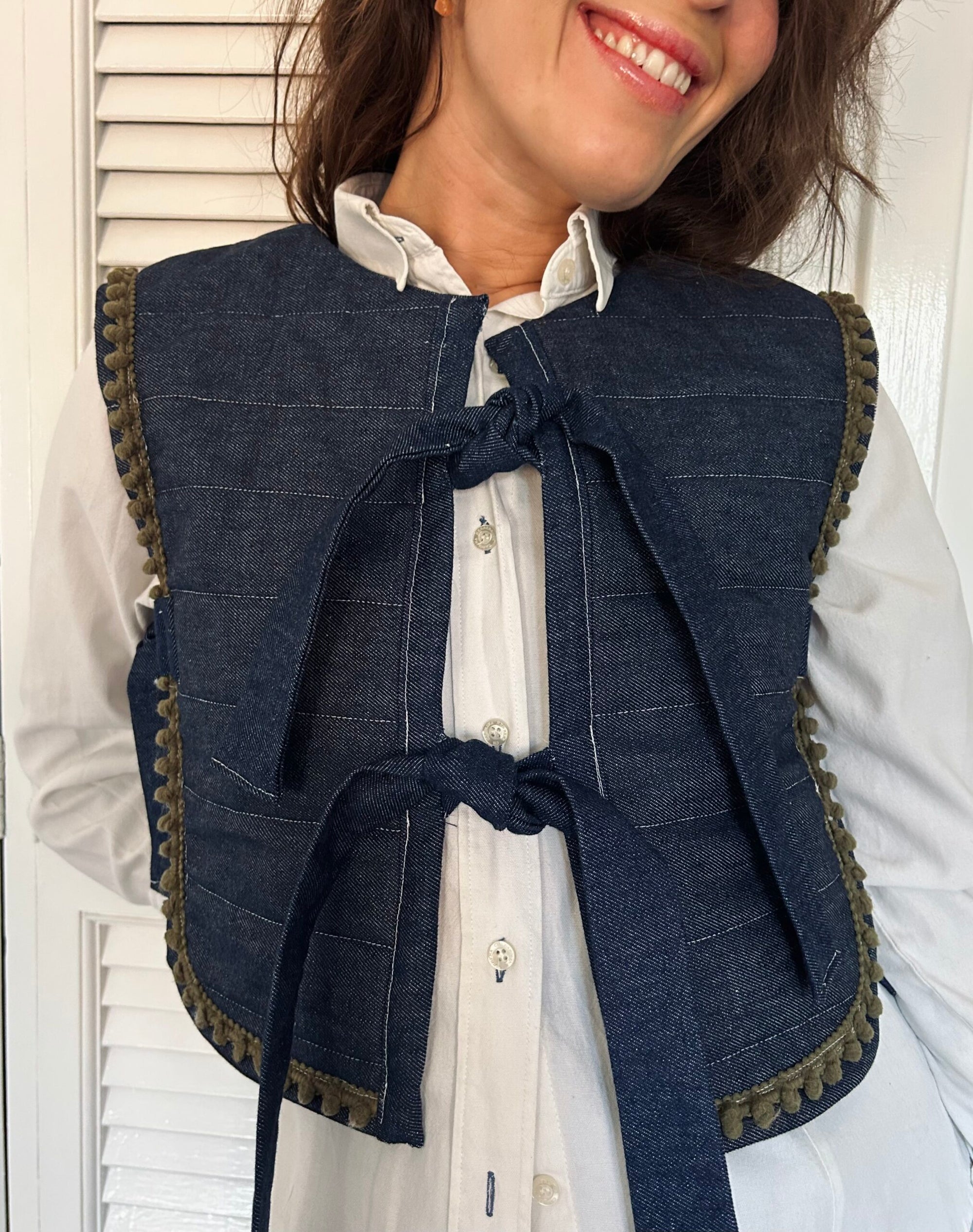 CHALECO "POR ELLAS" REVERSIBLE