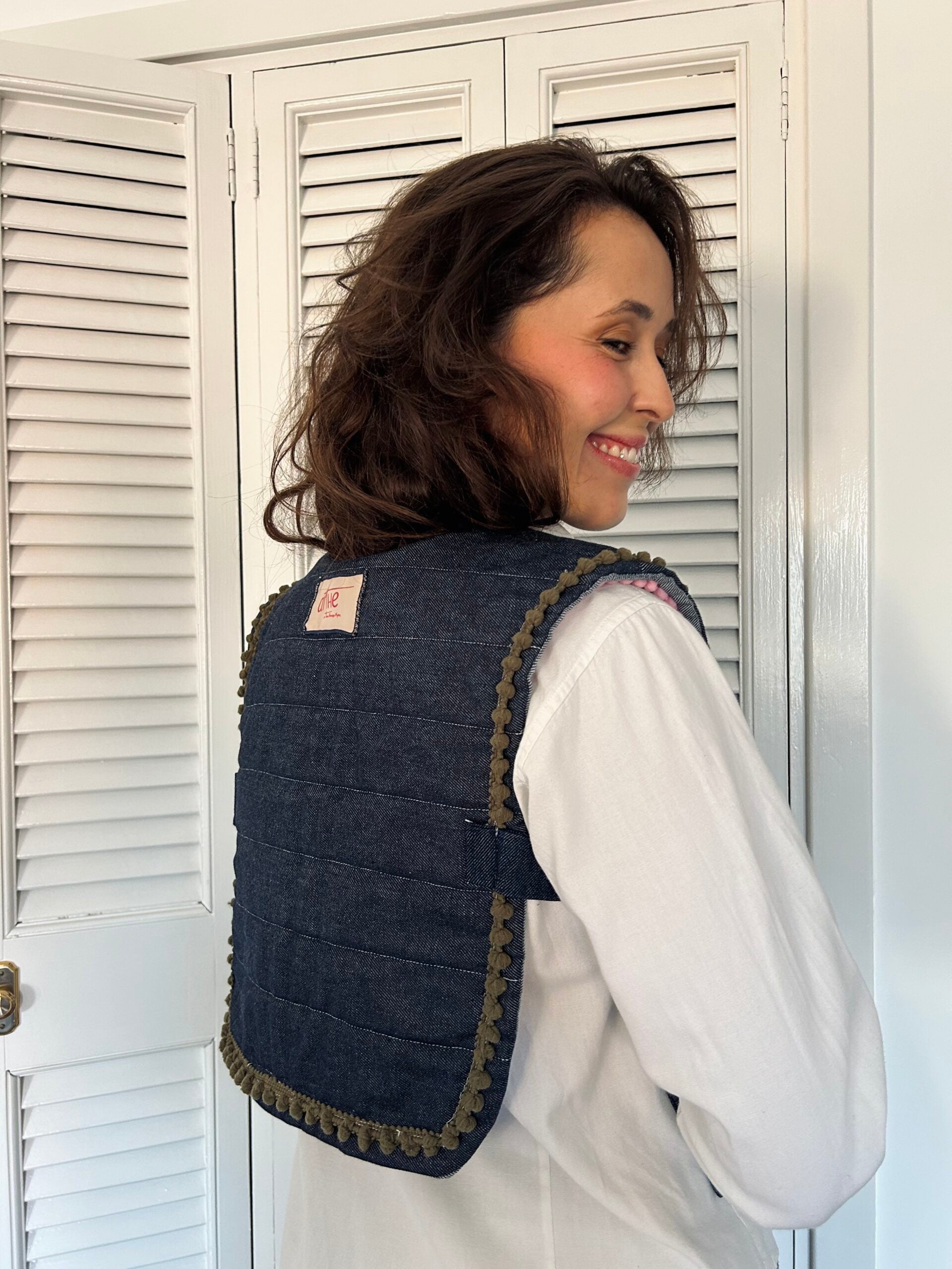 CHALECO "POR ELLAS" REVERSIBLE