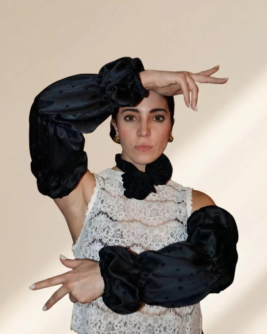 MANGAS "BULERÍAS" NEGRO