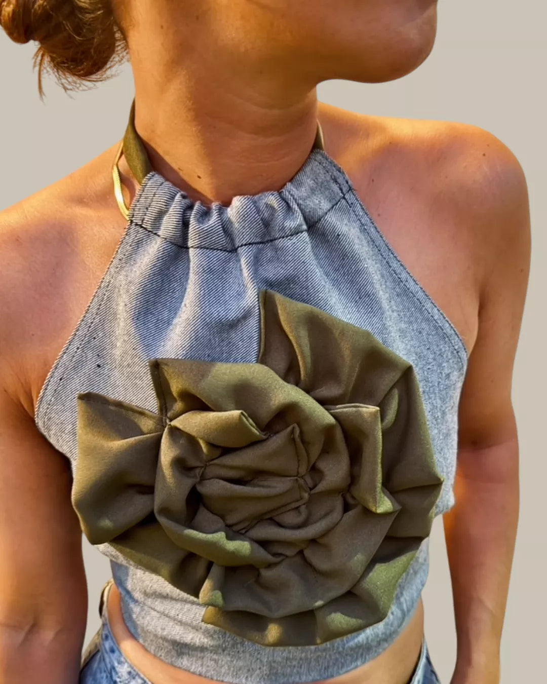 TOP HALTER "BABETTA"/2