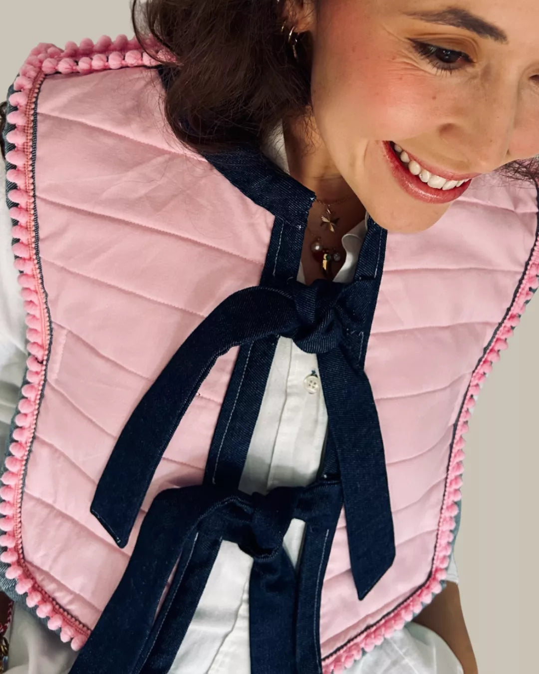 CHALECO "POR ELLAS" REVERSIBLE