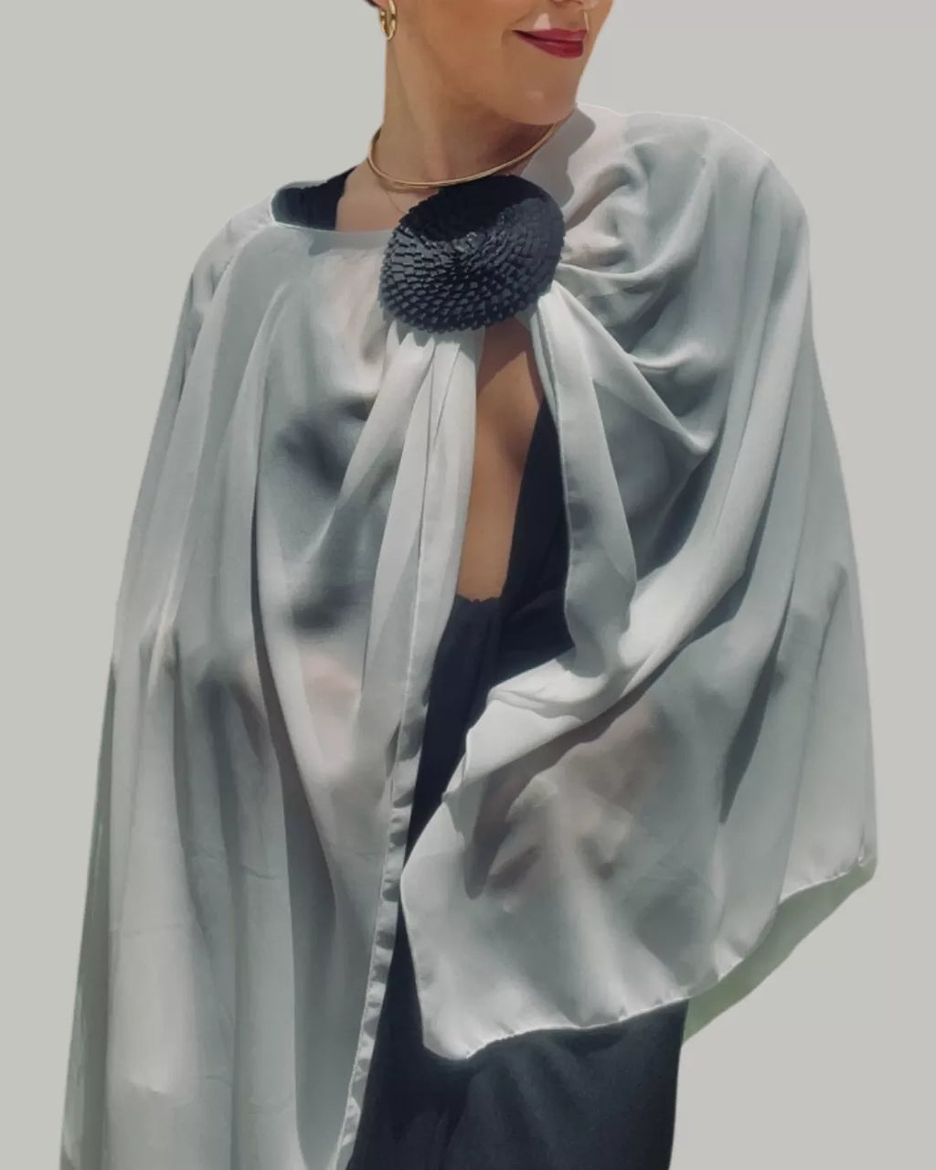 CAPA FLOR CENTRAL “ANA” BLANCA