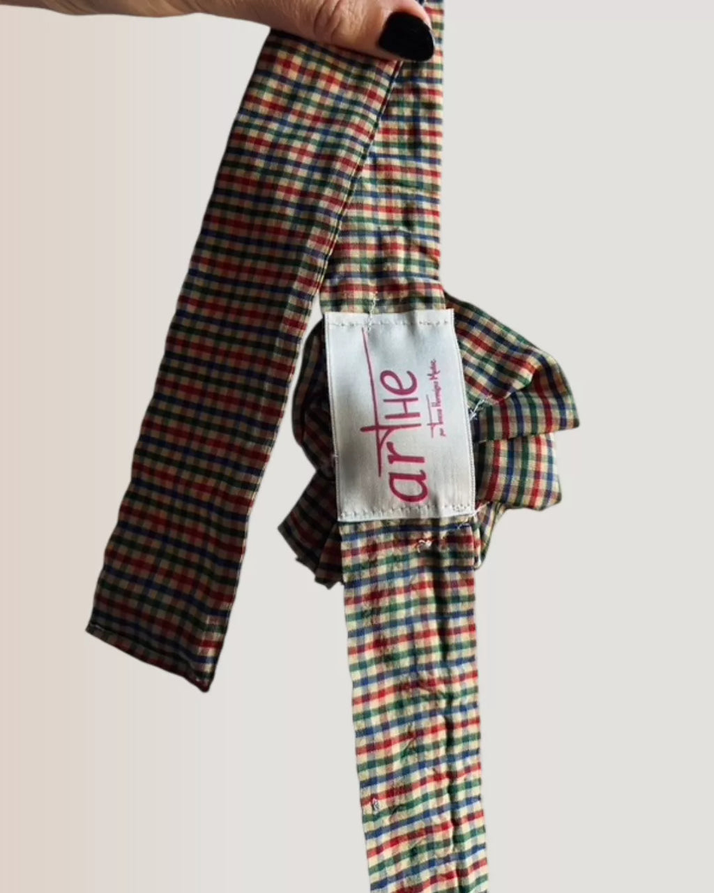 CHOCKER FLOR VICHY "MANUELA"